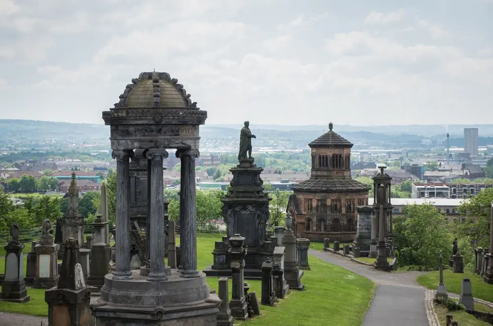 The Necropolis in Glasgow