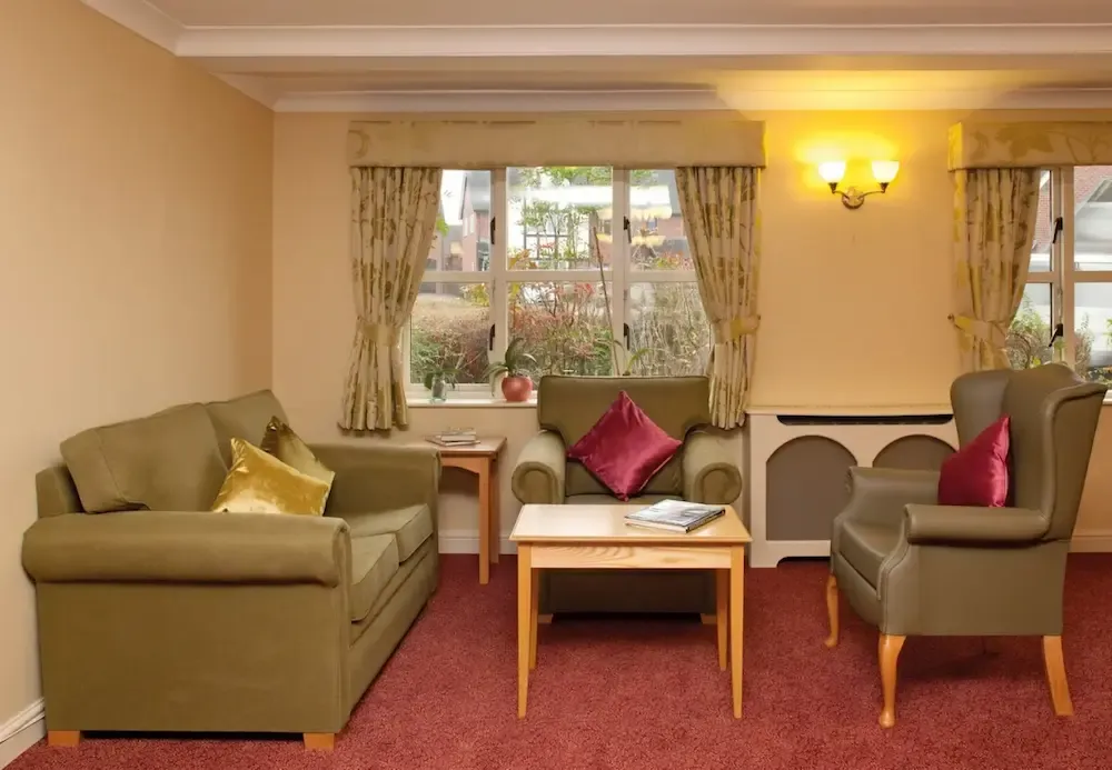 The Priory Care Home lounge