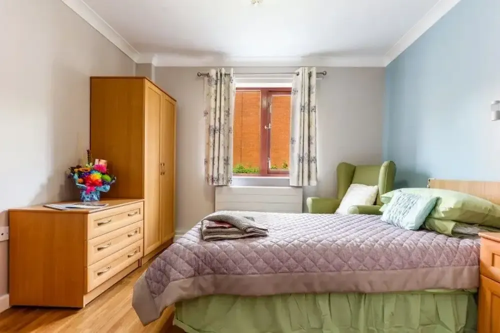 The Rivers Care Home bedroom