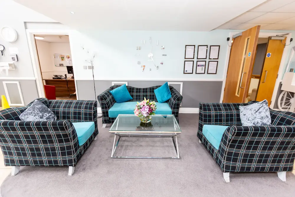 The Willows Care Home lounge