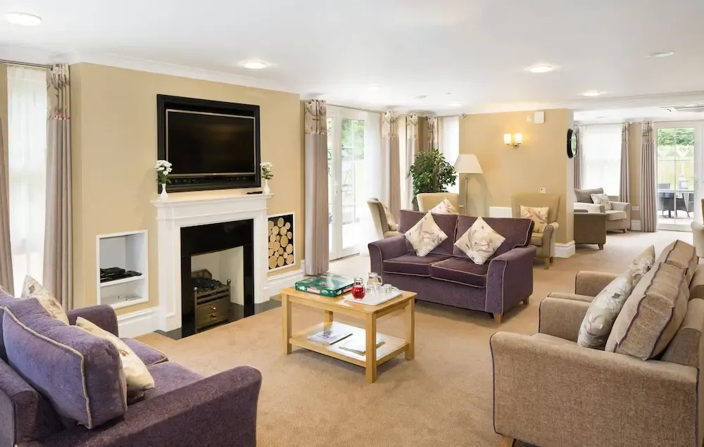 Thirlestaine Park Care Home lounge