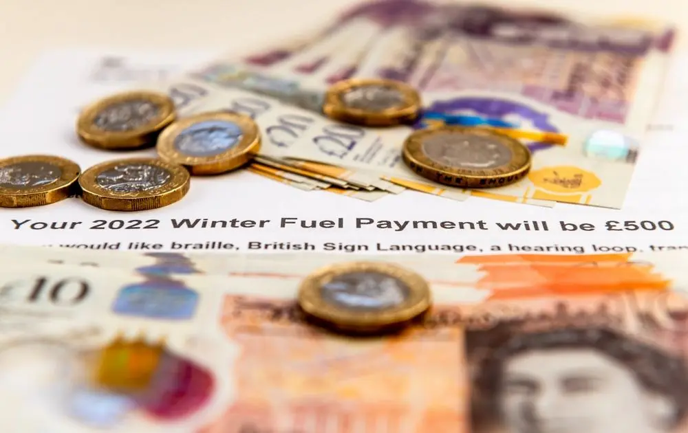 Winter fuel payment letter
