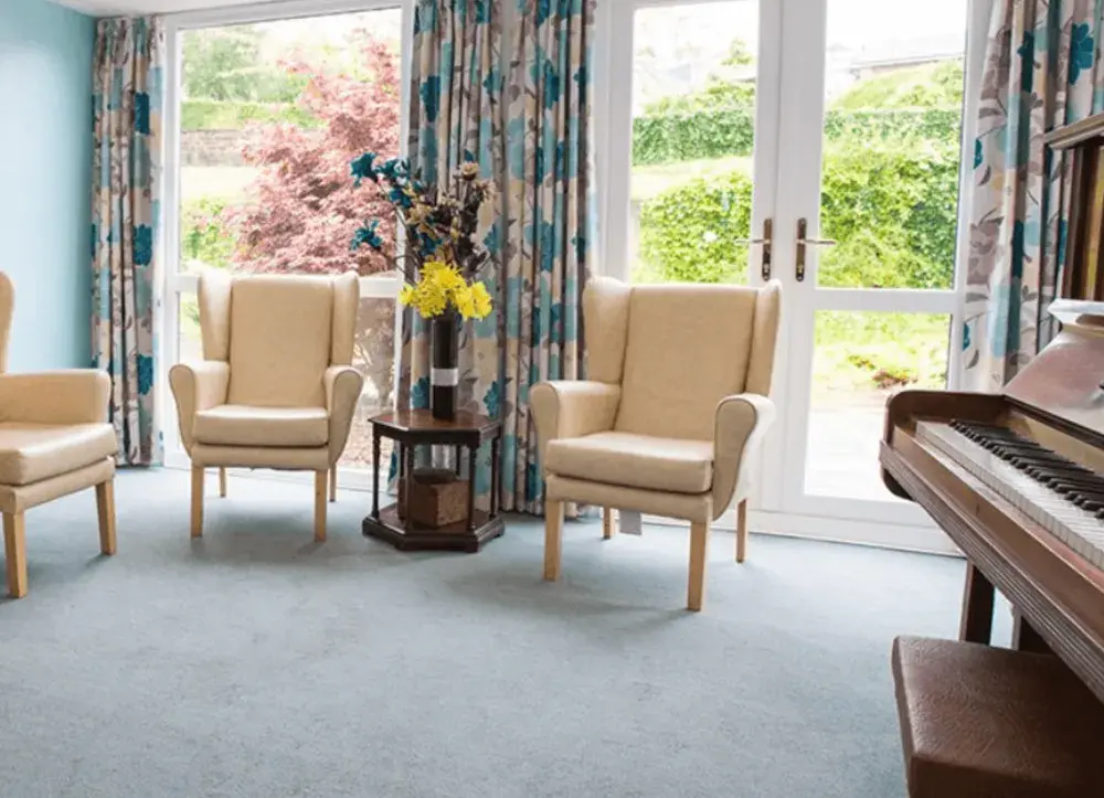 Woodfield Grange Care Home lounge